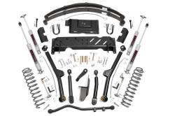 Rough Country 68622 4.5" Suspension Lift Kit w/RR Leafs for 84-01 Cherokee XJ