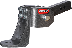 GEN-Y Hitch - GEN-Y Hitch 2" GLYDER TORSION-FLEX Class III 6" Drop Hitch Receiver GH-12005 - Image 1