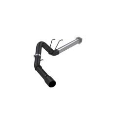 MBRP Exhaust - MBRP S6289BLK Black 4" Filter Back Tour One Side Exhaust 17-26 Ford F250/350/450 - Image 1
