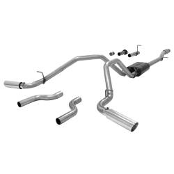 Flowmaster 817680 SS American Thunder Cat-Back Exhaust 07-13 Silv/Sra 1500 5.3L