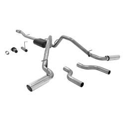 Flowmaster - Flowmaster 817680 SS American Thunder Cat-Back Exhaust 07-13 Silv/Sra 1500 5.3L - Image 2