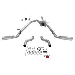 Flowmaster - Flowmaster 817680 SS American Thunder Cat-Back Exhaust 07-13 Silv/Sra 1500 5.3L - Image 3