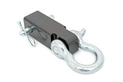 Rough Country Suspension Systems - Rough Country RS157A Heavy Duty D-Ring Shackle Kit for 2" Receiver Black - Image 3