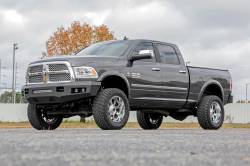 Rough Country Suspension Systems - Rough Country 10785 Heavy Duty Black Front Bumper for 10-18 RAM 2500/3500 - Image 5