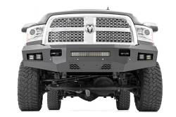 Rough Country Suspension Systems - Rough Country 10785 Heavy Duty Black Front Bumper for 10-18 RAM 2500/3500 - Image 2