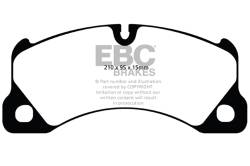 EBC Brakes - EBC Brakes DP41835R Yellowstuff Street & Track Brake Pads - Image 1