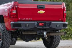 Rough Country Suspension Systems - Rough Country HD Black Rear Bumper for 11-19 Silverado/Sierra 2500HD/3500 - Image 3