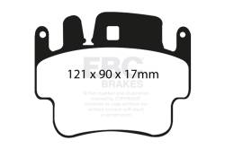 EBC Brakes - EBC Brakes DP41514R Yellowstuff Street & Track Brake Pads - Image 1