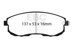 EBC Brakes - EBC Brakes DP41636R Yellowstuff Street & Track Brake Pads - Image 1