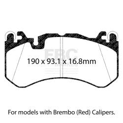EBC Brakes - EBC Brakes DP51939NDX Bluestuff NDX Full Race Brake Pads - Image 3