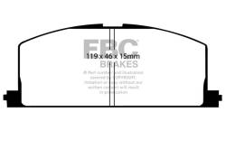 EBC Brakes - EBC Brakes DP4453R Yellowstuff Street & Track Brake Pads - Image 1