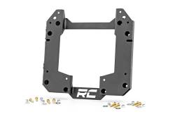 Rough Country Suspension Systems - Rough Country Spare Tire Mount Relocation Plate Black 21-25 Ford Bronco 51053 - Image 2