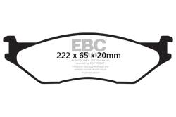 EBC Brakes - EBC Brakes DP41653R Yellowstuff Street & Track Brake Pads - Image 1