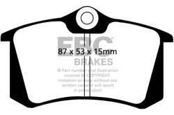 EBC Brakes - EBC Brakes DP4680R Yellowstuff Street & Track Brake Pads - Image 1