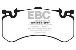 EBC Brakes - EBC Brakes DP42158R Yellowstuff Street & Track Brake Pads - Image 1