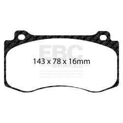 EBC Brakes - EBC Brakes DP51764NDX Bluestuff NDX Full Race Brake Pads - Image 3