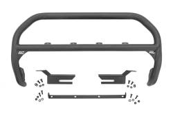 Rough Country 51045 Black Front Bumper Nudge Bar for 21-26 Ford Bronco 4WD