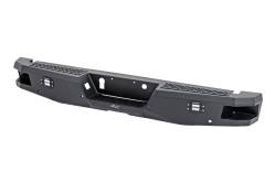 Rough Country Suspension Systems - Rough Country Heavy Duty Black Rear Bumper 15-20 Ford F150 10771 - Image 5
