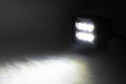 Rough Country Black Series 2" LED Light Pods-Spot Pair 70903BL