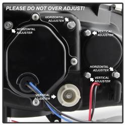 Spyder Auto - Spyder Auto 5083937 Light Bar Headlights Black/Clear for 08-14 Subaru WRX - Image 6