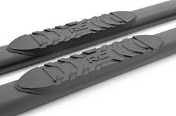 Rough Country Suspension Systems - Rough Country 4.5" Oval Tube Nerf Steps Black for 05-23 Tacoma Double 21008 - Image 5