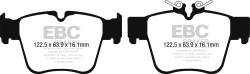 EBC Brakes - EBC Brakes DP32270C Redstuff Ceramic Low Dust Brake Pads for C300/C450 AMG - Image 1