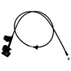 Crown Automotive Jeep Replacement - Crown Automotive 55026030 Hood Release Cable for 87-96 Jeep Cherokee XJ - Image 2
