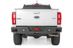 Rough Country Suspension Systems - Rough Country Heavy Duty Black Rear Bumper 19-24 Ford Ranger 10760 - Image 3