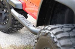 Rough Country Suspension Systems - Rough Country 90799 3" Drop Step Nerf Bars Black for 87-06 Jeep Wrangler YJ/TJ - Image 6