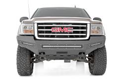 Rough Country Suspension Systems - Rough Country 10912 High Clearance Black Front Bumper 07-13 Sierra 1500 - Image 2