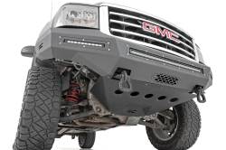 Rough Country Suspension Systems - Rough Country 10912 High Clearance Black Front Bumper 07-13 Sierra 1500 - Image 6