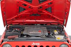 Rough Country Suspension Systems - Rough Country 10643 Hydraulic Hood Support Strut Kit for 07-18 Wrangler JK - Image 5