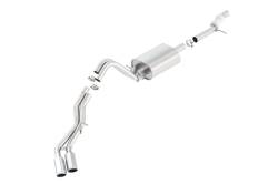 Borla - Borla Exhaust 140557 Touring Cat-Back Exhaust Truck Side Exit for 15-20 Tahoe - Image 1