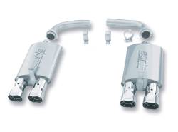 Borla - Borla 11376 S-Type Axle-Back Exhaust Dual Split Rear Exit 84-91 Corvette 5.7L V8 - Image 1