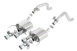 Borla - Borla Exhaust 11874 S-Type Rear Section for 14-16 Corvette - Image 1