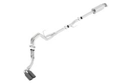 Borla - Borla Exhaust 140619BC ATAK Cat-Back Exhaust Truck Side Exit for 15-20 Ford F150 - Image 1