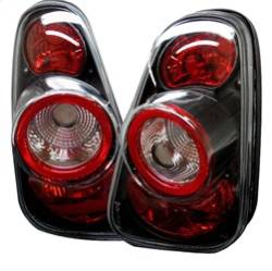 Spyder Auto - Spyder Auto 5006240 Black/Clear Euro Style Taillights - Image 1