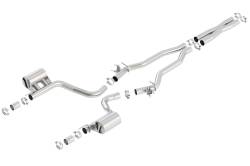 Borla - Borla Exhaust 140648 ATAK Cat-Back System for 15-16 Dodge Challenger - Image 1