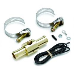 AutoMeter - AutoMeter 2280 Fitting Adapter Heater Hose 5/8" 1/8" NPTF Female Brass - Image 1