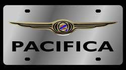 Eurosport Daytona - Eurosport Daytona 1465-1 Stainless License Plate Pacifica Logo for Chrysler - Image 1