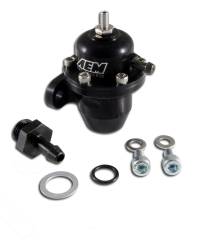 AEM Electronics - AEM 25-300BK Adjustable Fuel Pressure Regulator Black 1994-2001 Acura Integra - Image 2