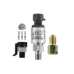 AEM Electronics - AEM 30-2130-100 100 PSIg Stainless Sensor Kit Stainless Steel Sensor Body - Image 4