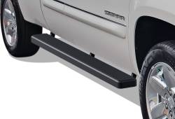 APS - APS IStep 5" Running Boards Black 99-13 Silverado/Sierra Ext IB03EJJ4B - Image 1