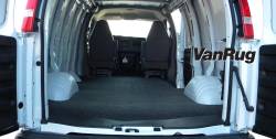 Bed Rug VRF92X VanRug Carpeted Cargo Area Floor Liner for 92-14 Ford E-Series