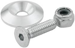 Allstar Performance - Allstar Performance ALL18630 Countersunk Bolt Kit #10-24 x 1" Clear - Image 1
