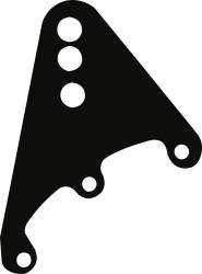 Allstar Performance - Allstar Performance ALL60150 Upper Link Bracket Steel 3 Hole - Image 1