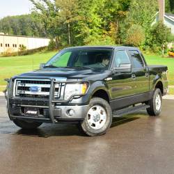 ARIES - ARIES 2055517 RidgeStep Commercial Running Boards w/Mounting Brackets for F150 - Image 3