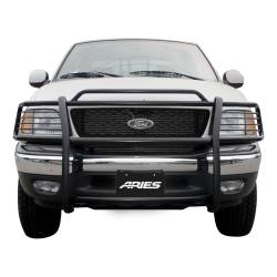 ARIES - ARIES 3046 The ARIES Bar Grille/Brush Guard Black 1 Pc. - Image 4