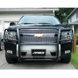 ARIES - ARIES 4065 The ARIES Bar Grille/Brush Guard Black 1Pc - Image 5