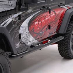 ARIES - ARIES 35700 Side Bars 3" Nerf Bar Black for WRANGLER 07-13JK - Image 4